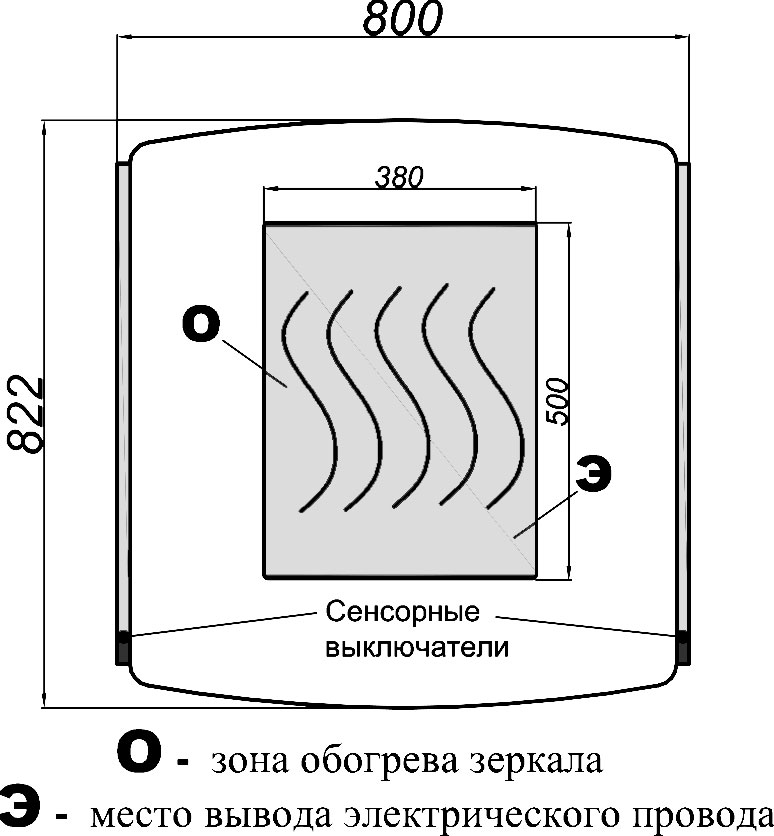 Мебель для ванной Aqwella 5 stars Neringa 80 белый - 10