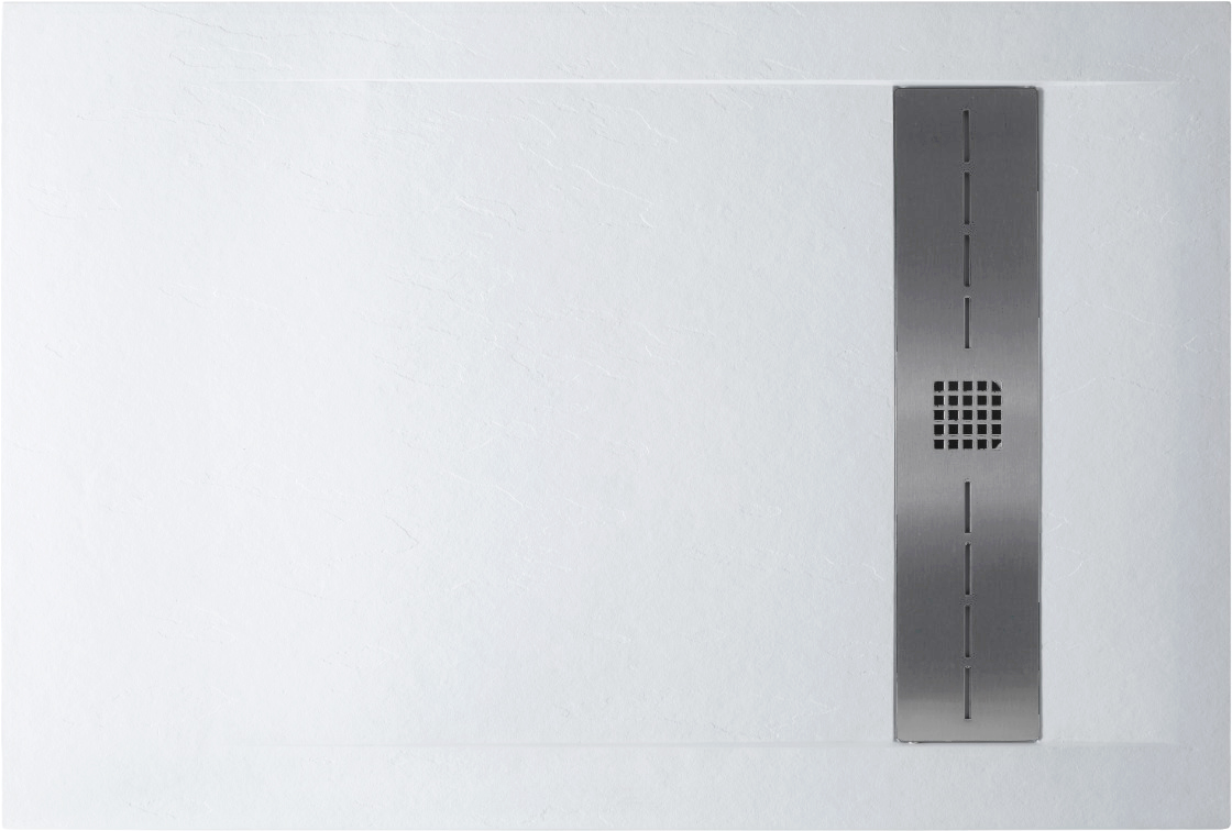 Поддон для душа STWORKI Эстерсунд 120x90 белый камень, с сифоном 440689 - 0