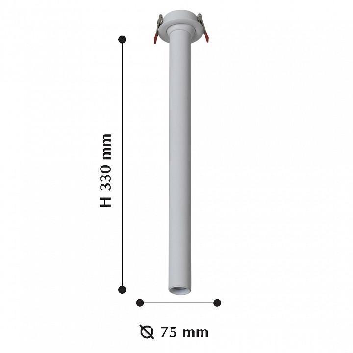 Встраиваемый светильник Favourite Clivo 2233-1U - 1