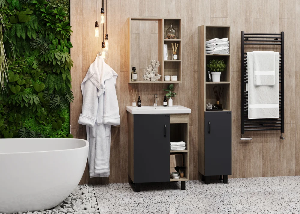 Зеркало-шкаф Onika Тимбер 60 дуб сонома  206070 - 6