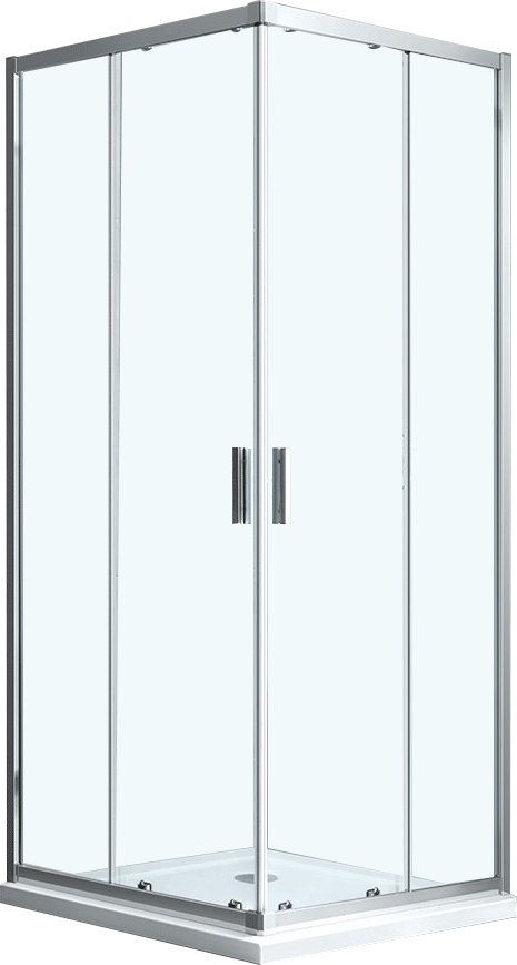 Душевой уголок Vincea Scala VSS-2SC8010CL 100x80, профиль хром, стекло прозрачное - 6