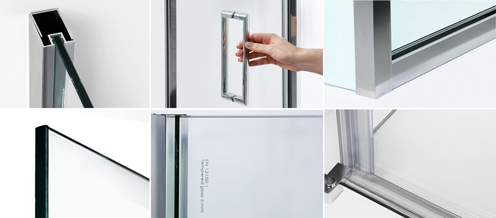 Душевая дверь в нишу Wasserkraft Salm 27I27 - 2