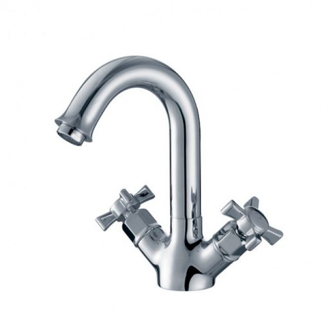 Смеситель Kaiser Cross 41011 для раковины, хром - 0