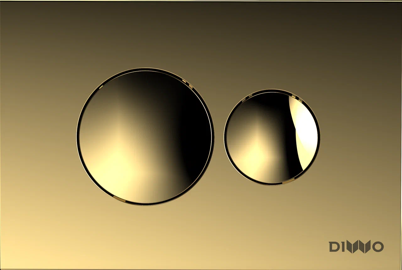 Система инсталляции для унитазов DIWO 4501 с кнопкой смыва 7315 золотая 574554 - 3