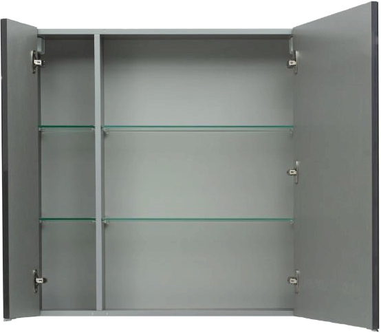 Зеркало-шкаф Aquanet Алвита 80 серый антрацит 240109 - 5