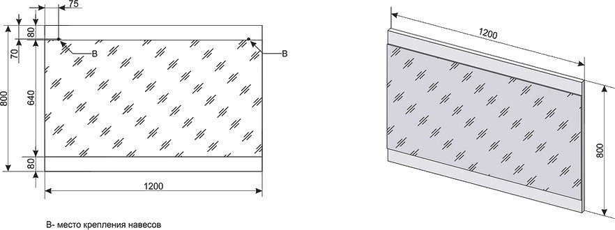 Зеркало Style Line Даллас 120 Люкс, венге СС-00000416 - 4