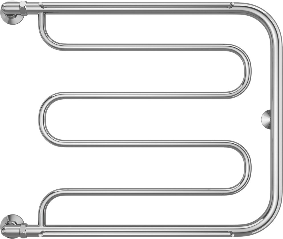 Водяной полотенцесушитель Terminus Фокстрот 600x700 Хром 4620768881343 - 0