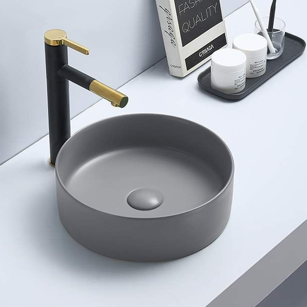 COMFORTY. Раковина 9111 MH светло серая матовая 00-00007632 - 0