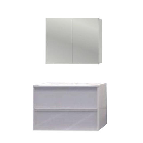 Тумба под раковину подвесная Stella Polar Калипсо 60 белая SP-00000640 - 1