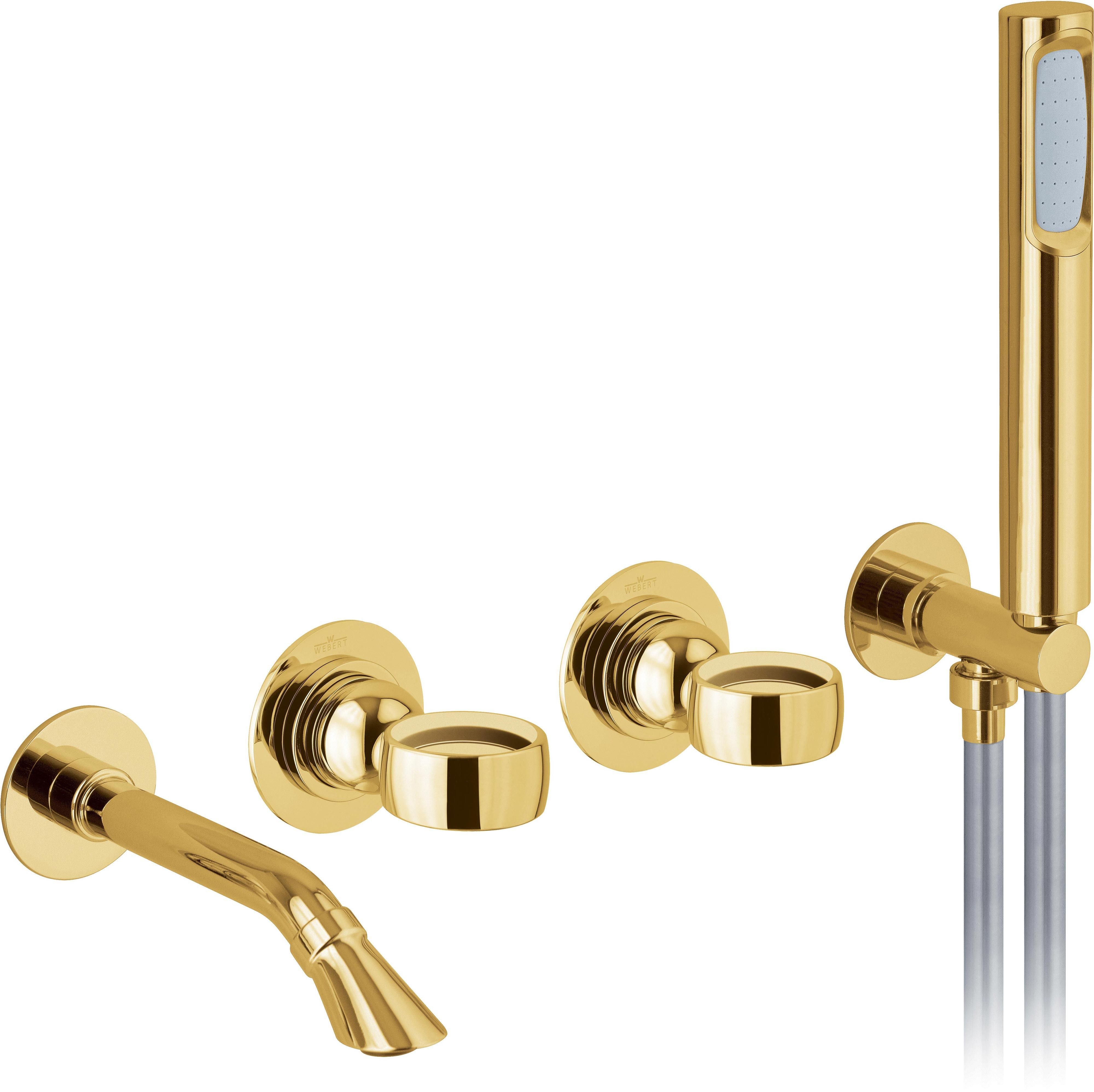 Душевой комплект Webert Opera OA860312010 золото - 0