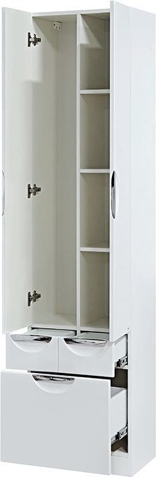 Шкаф-пенал Misty Жасмин 50 белая эмаль П-Жас05050-0112Я - 3