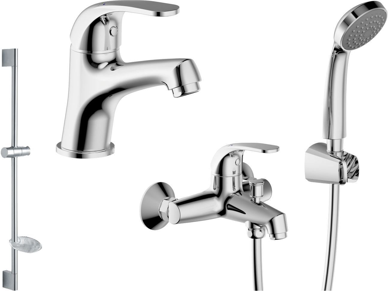 Душевой комплект Bravat Fit F00315C - 0