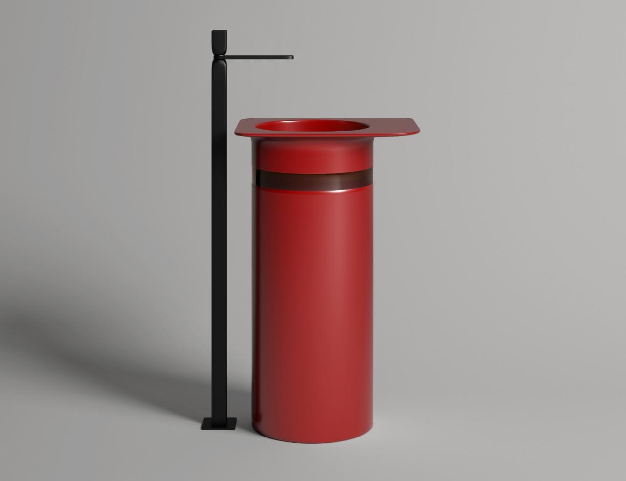 Раковина Salini Ninfea 130221M S-Stone, матовый - 0