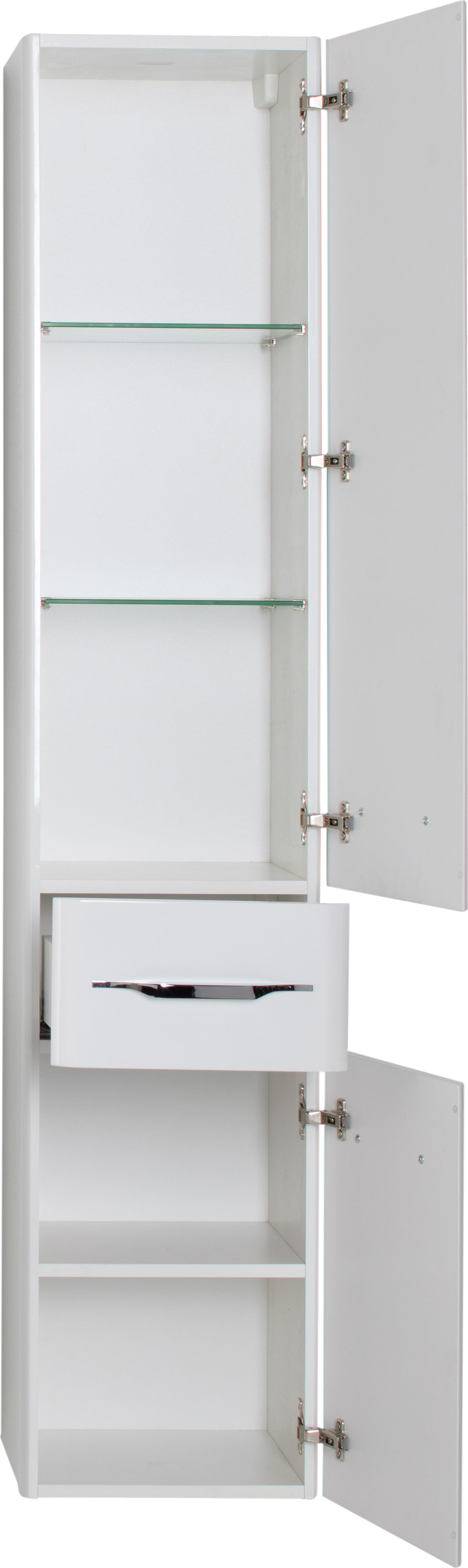 Шкаф-пенал Aquanet Виченца 36 белый глянец 196964 - 4