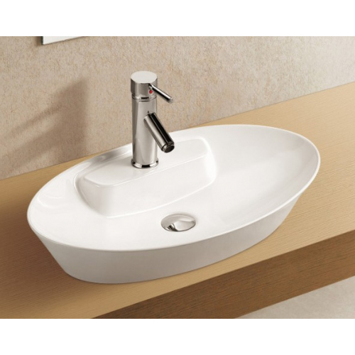 Раковина накладная WeltWasser WW ELBACH 3203 61 белый  10000003858 - 0