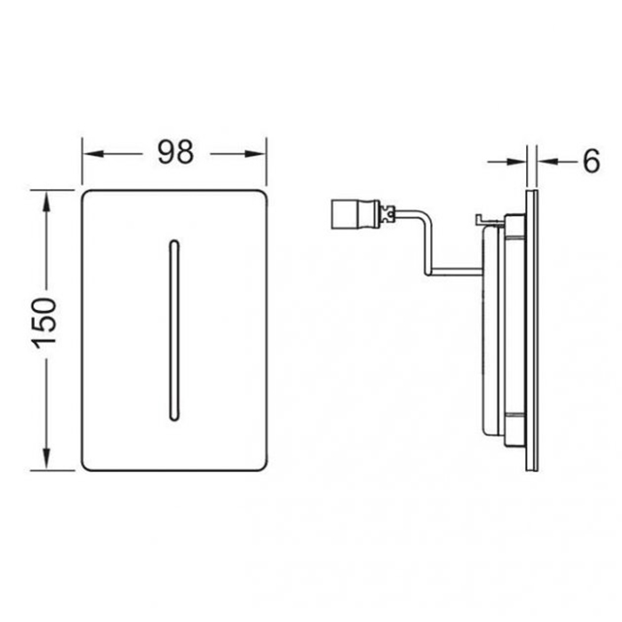 TECEfilo-Solid, 7,2 В, черный матовый 9242044 - 1