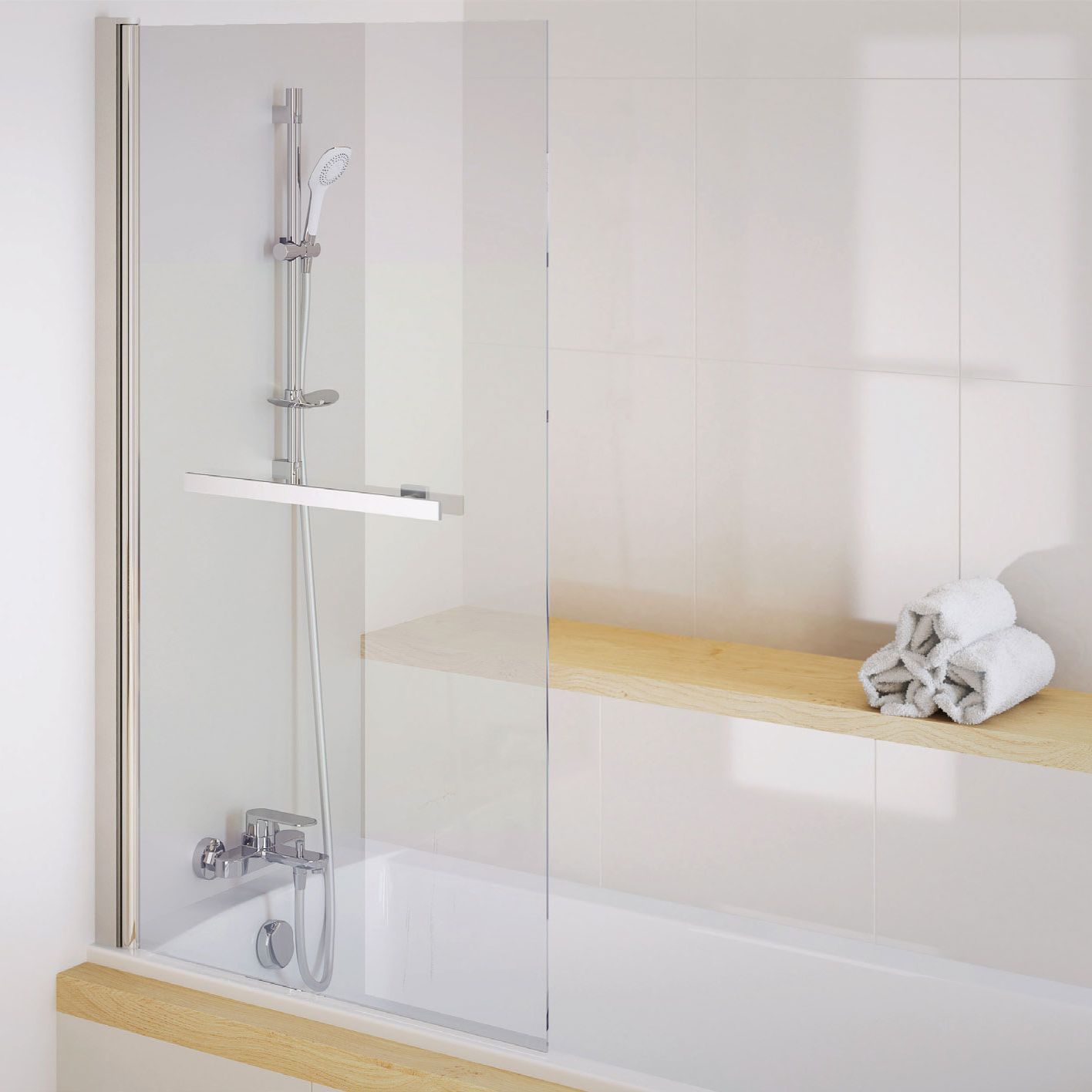 Шторка для ванны EXCELLENT ACTIMA 900 73 см. KAAC.1609.730.LP - 0