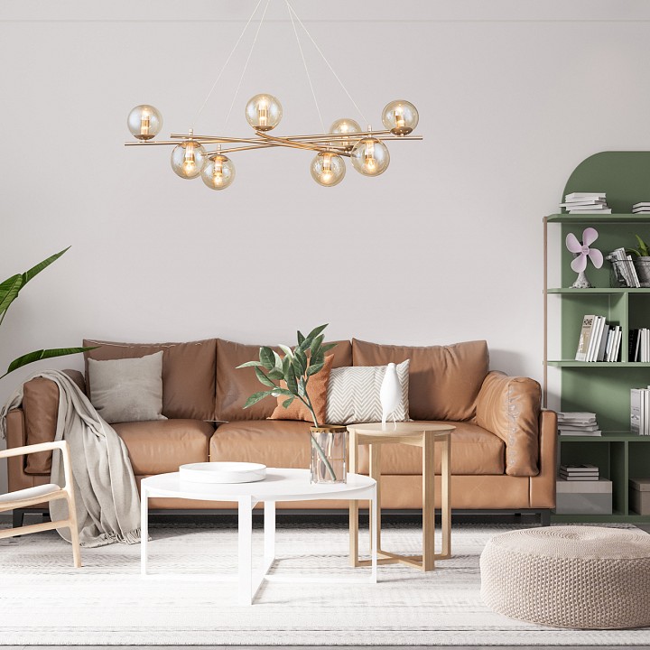 Подвесная люстра Escada Balance 1119/8S Gold - 1