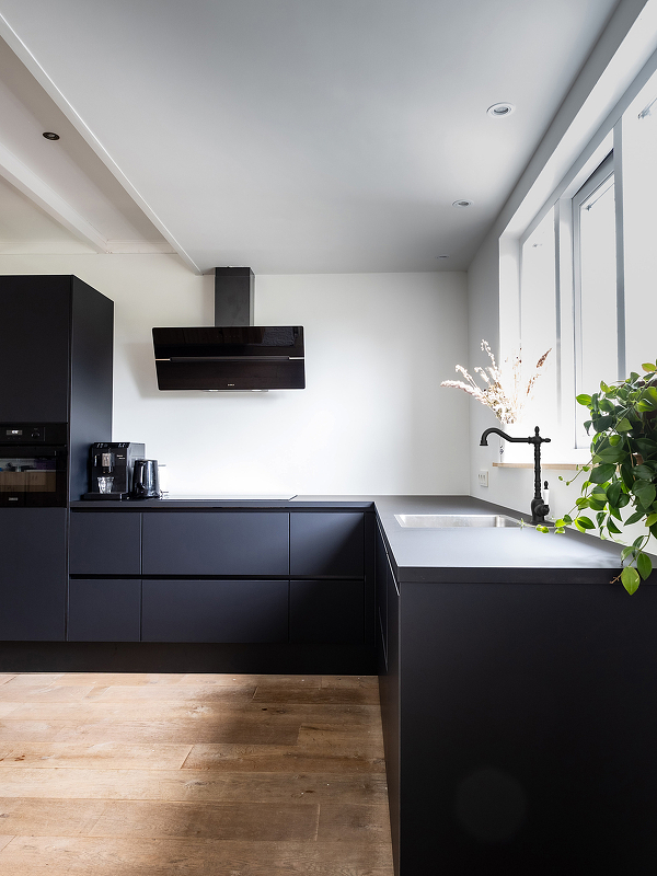 Смеситель для кухни GPD Retro черный матовый MTE180-S - 2