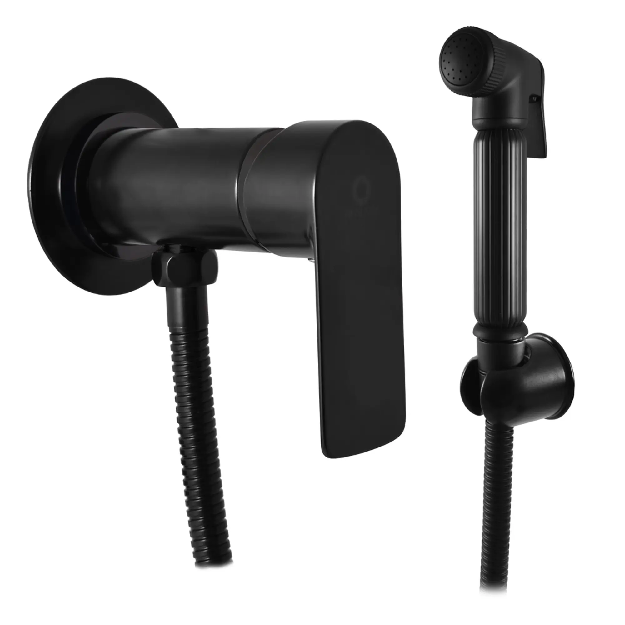 Гигиенический душ Rav Slezak Vltava со смесителем черный матовый VT447/1CMAT - 0