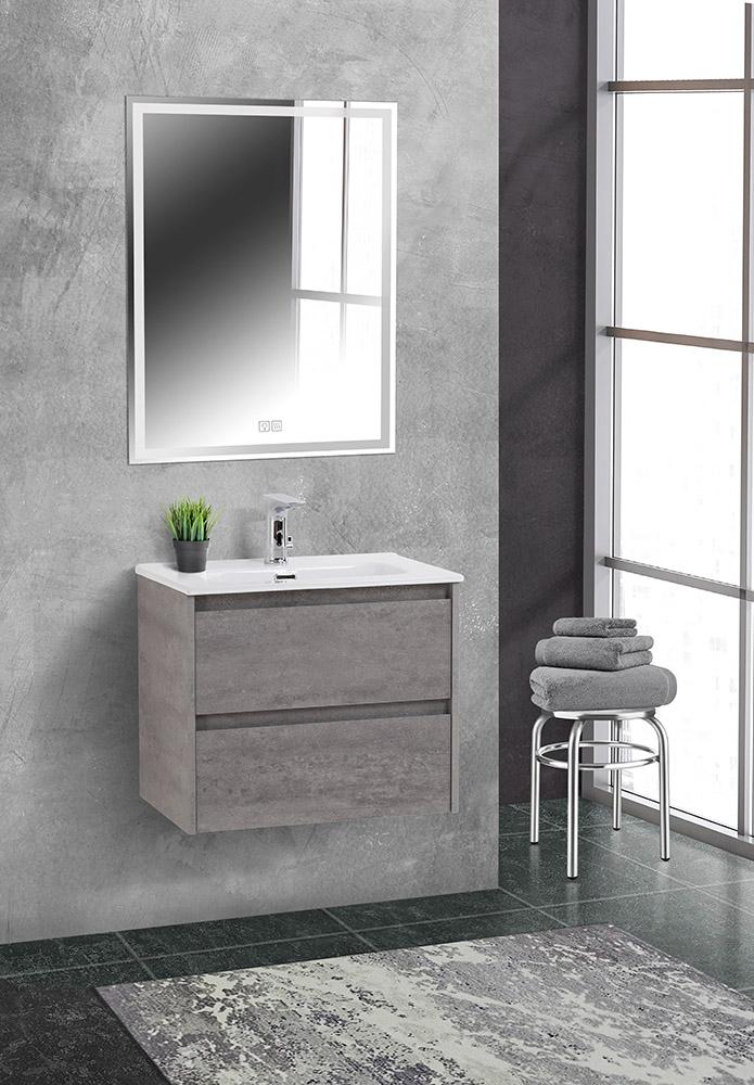Тумба с раковиной BelBagno Kraft 39 70 серый - 10