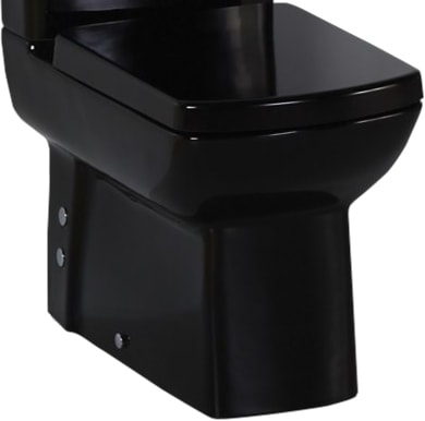 Чаша для унитаза-компакта Creavit Lara LR360 к стене, черная LR360-11SI00E-0000 - 0