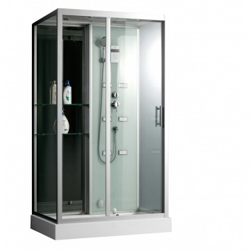 Душевая кабина Frank 120х85 с гидромассажем F-503-1 - 0