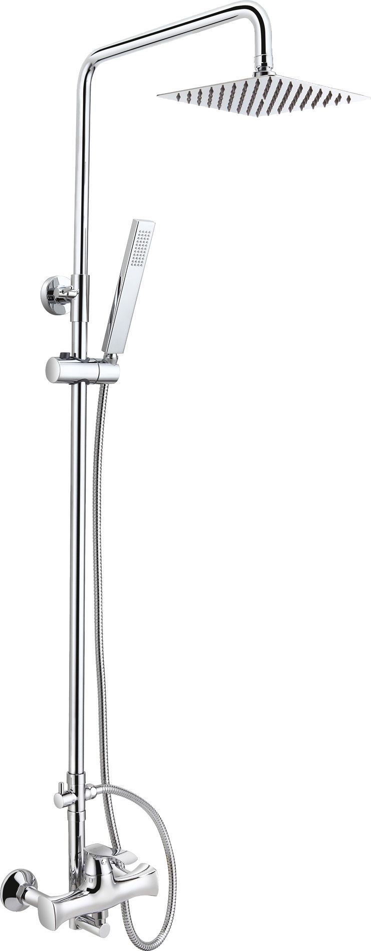 Душевая стойка BelBagno Trula TRU-DOC-CRM - 0