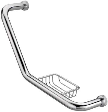 Поручень Wasserkraft K-1077Right с мыльницей - 0