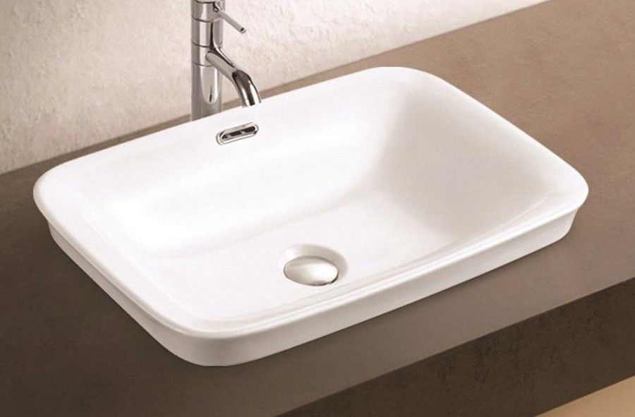 Раковина встраиваемая CeramaLux N 60 см белый  78444 - 1