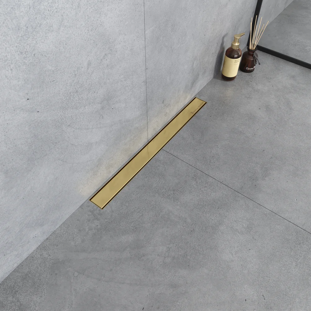 Душевой лоток Armadi Art Premium Linear 60 золото 982-60-G - 1