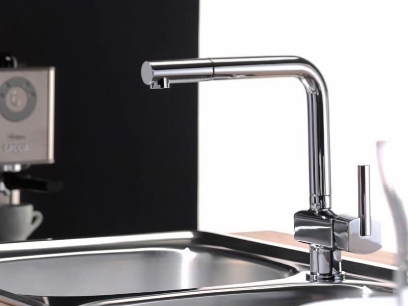 Смеситель Webert Azeta AZ940302015 для кухонной мойки, хром - 1