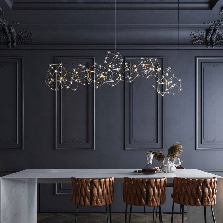 Подвесная люстра Eurosvet Uma 90168/14 медь - 2