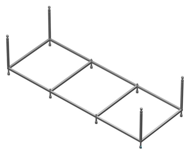 Монтажный комплект для ванны ROCA Sureste  ZRU9302771 - 0