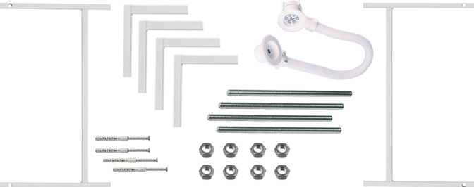 Монтажный набор для ванны Santek Эдера 170x110 1.WH11.2.426 - 0