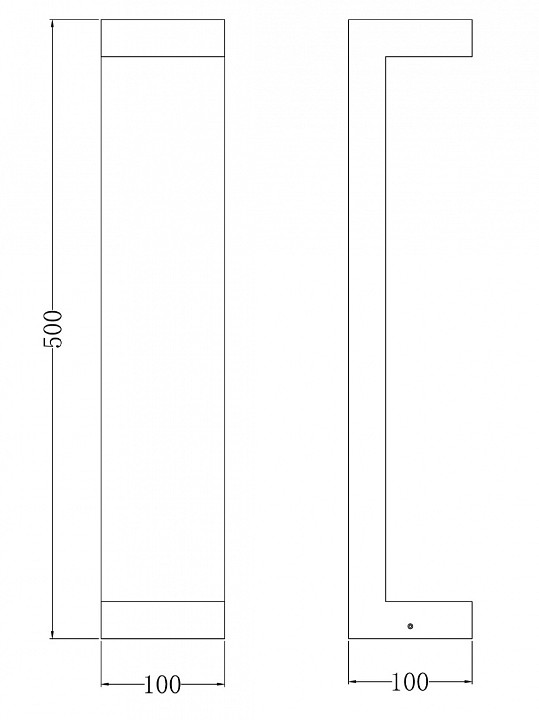 Уличный светодиодный светильник Maytoni Barclay Street O013FL-L9B - 1