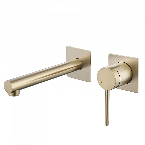 Смеситель для раковины ABBER Emotion золото матовое  AF8812G - 0