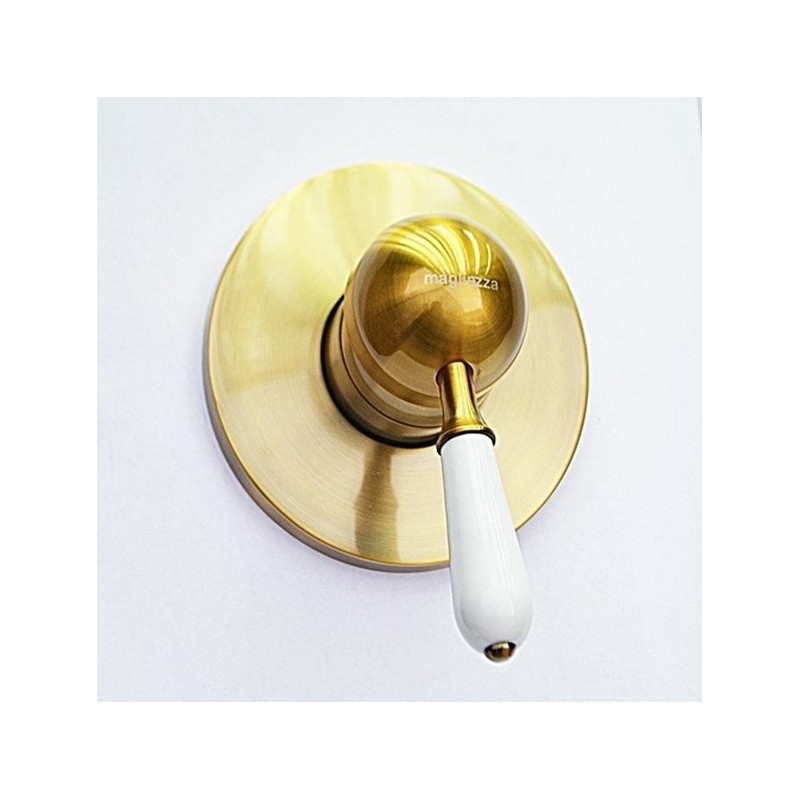 Смеситель для душа Magliezza Grosso bianco бронза  50133-br - 0