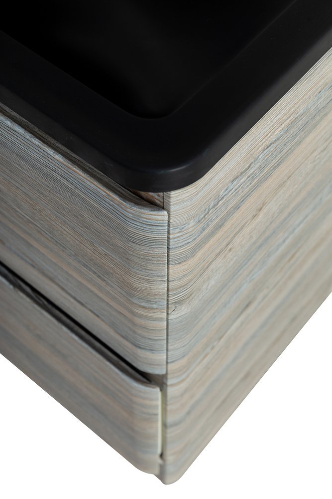 Тумба с раковиной BelBagno 100 светлое дерево - 5