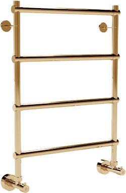 Полотенцесушитель водяной Margaroli Sole 442-4 золото 4424704GON - 0