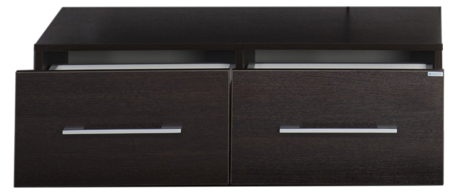 Тумба Aquanet Нота 100 подкатная венге 00170750 - 4