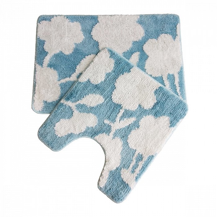 Набор ковриков для ванной комнаты IDDIS Promo 45*65 + 45*50 см микрофибра  P37M465i12 - 0