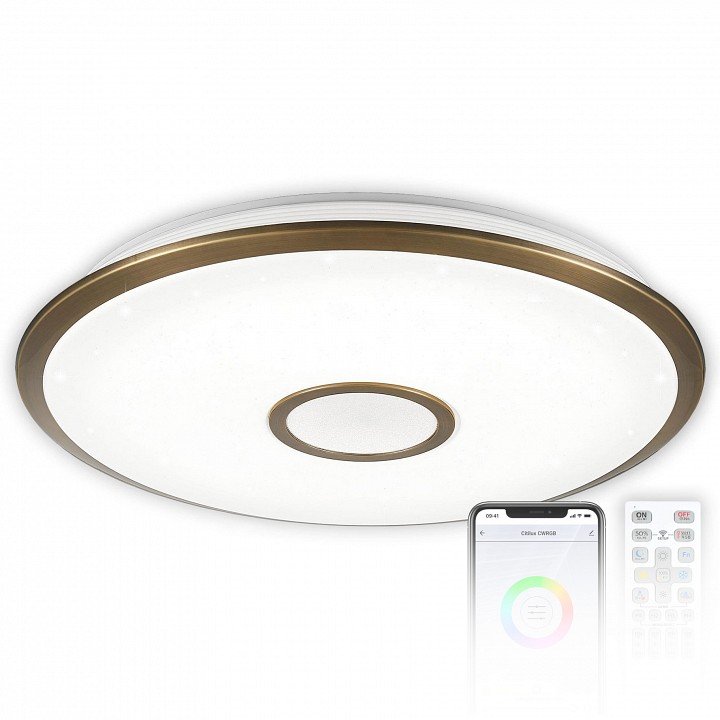 Потолочный светодиодный светильник Citilux Старлайт Смарт CL703A83G - 0