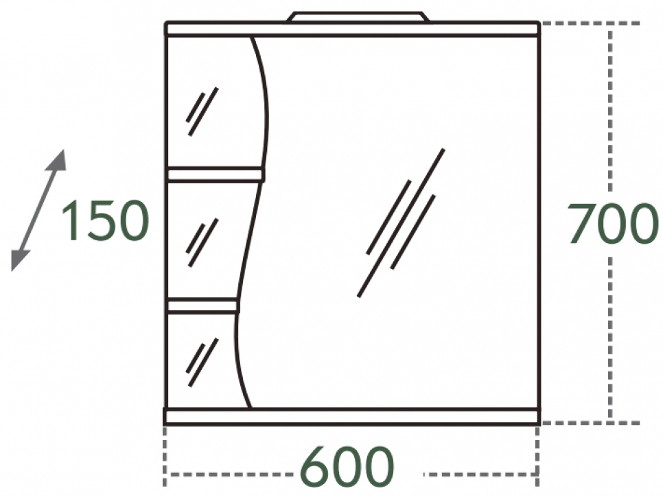 Комплект мебели Санта Сити 60 белый - 9