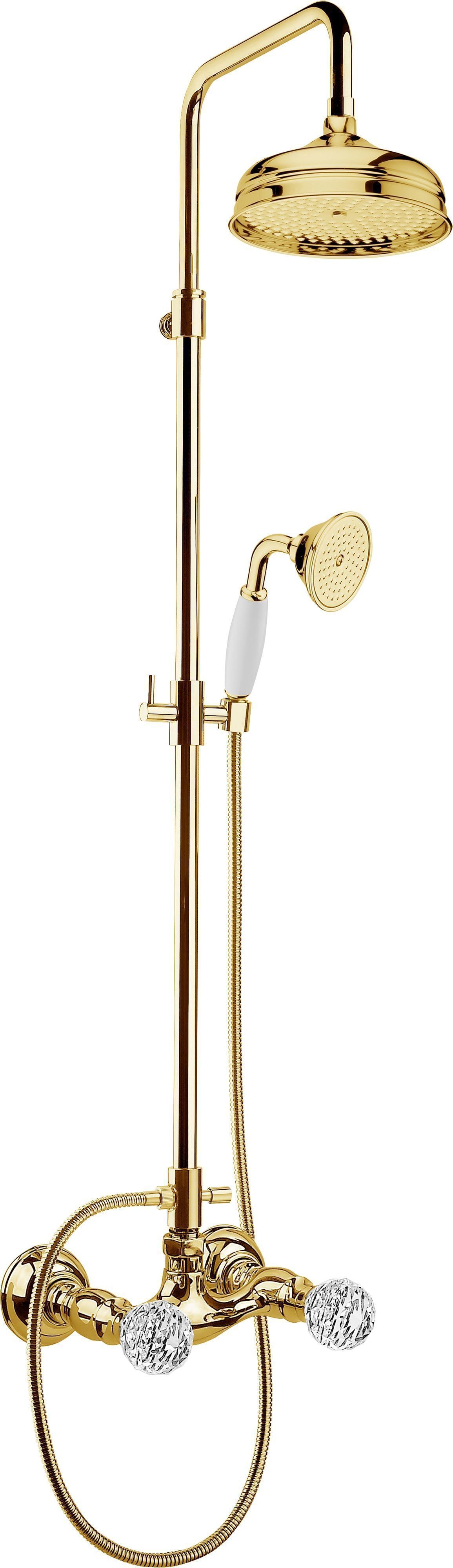 Душевая стойка Webert Karenina KA760405010 золото - 0