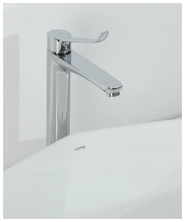 Смеситель для раковины Gappo хром глянцевый G1021-21 - 0