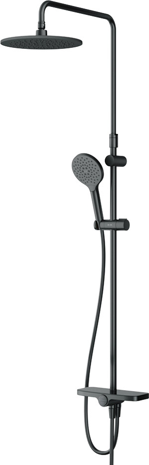 Душевая стойка AM.PM Like F0780222 черная - 0