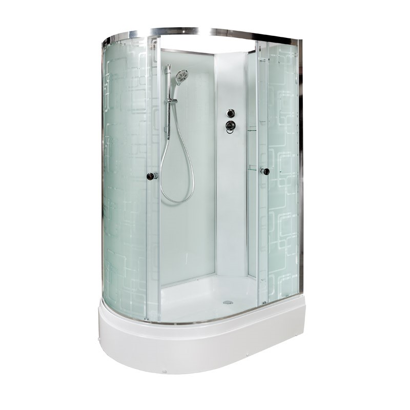 Душевая кабина Deto ЕМ 120х80 без крыши  EM2712RN - 1