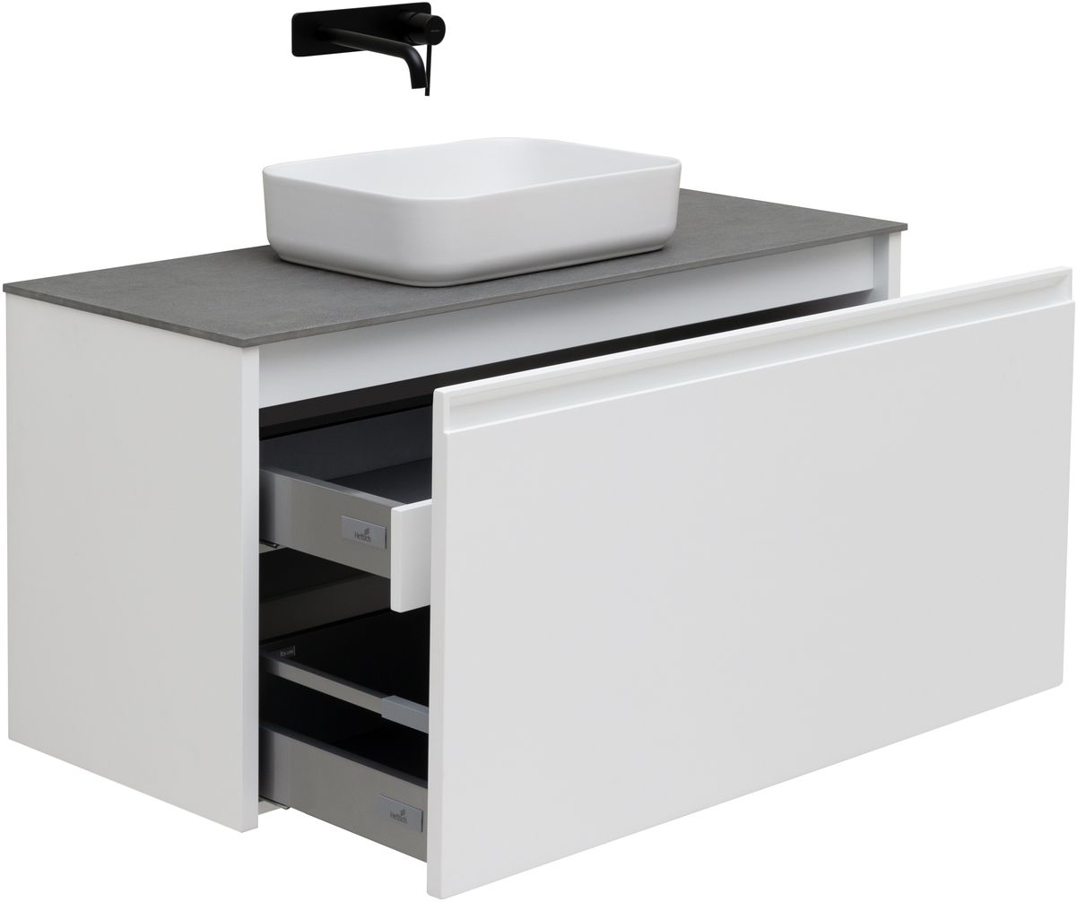 Тумба под раковину Allen Brau Fantasy 120 белый матовый 1.11006.WM - 6