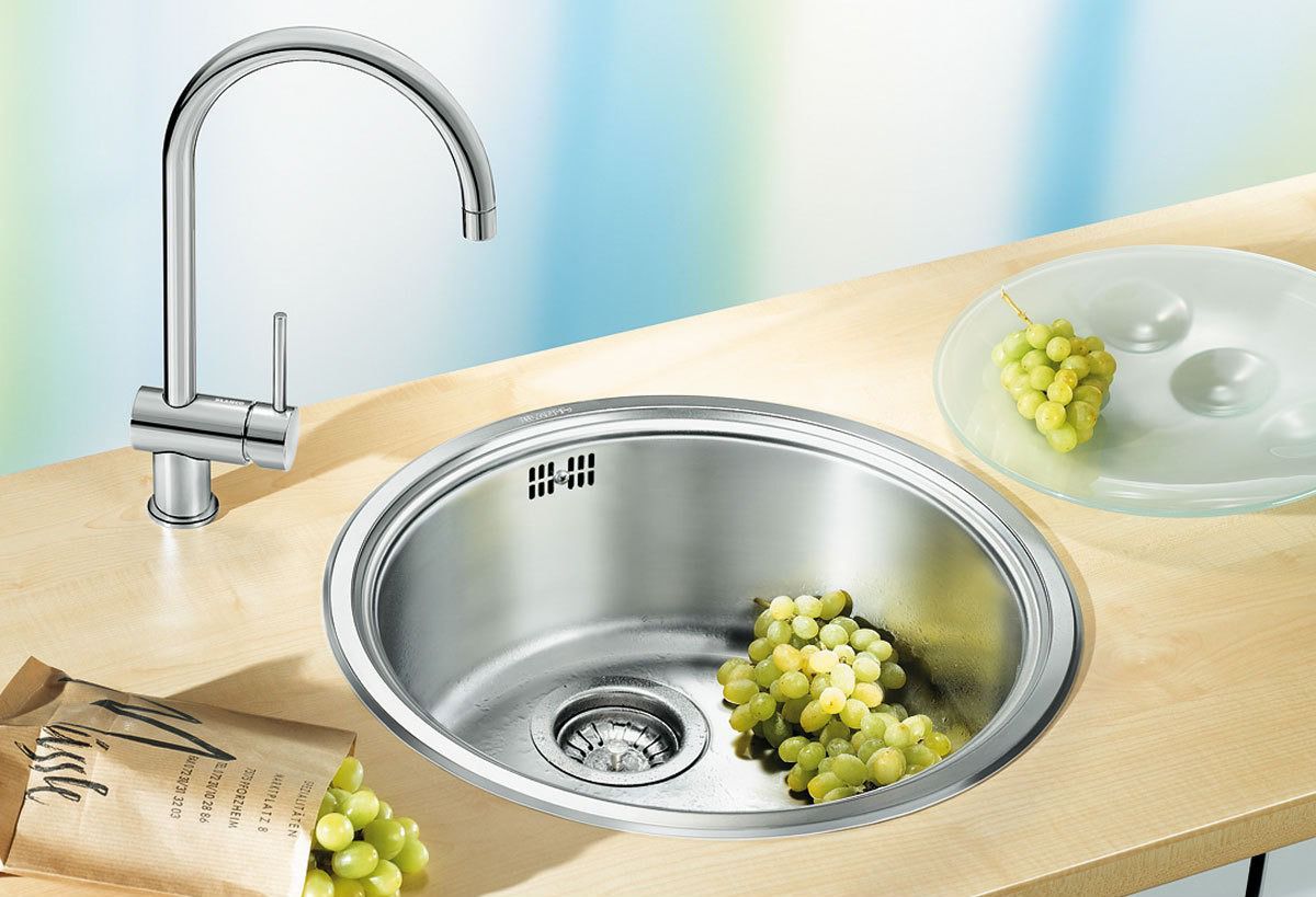 Мойка кухонная Blanco Rondosol 513306 сталь - 2